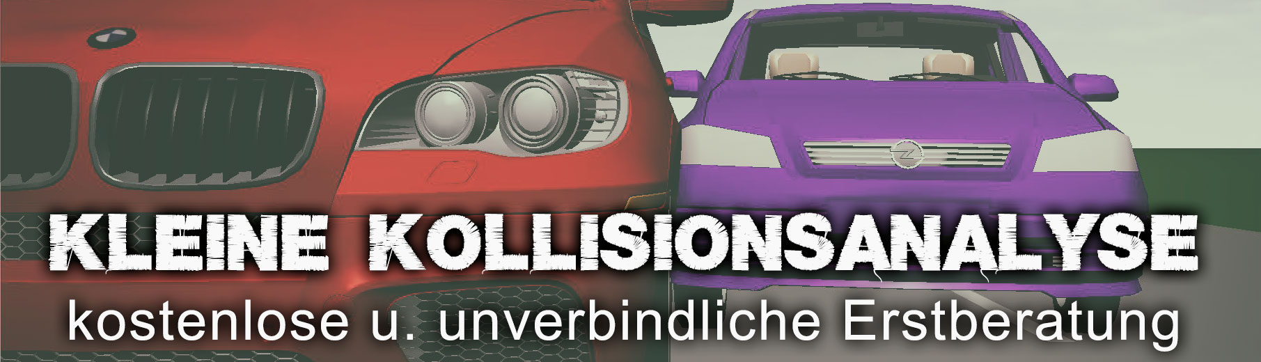 Parkplatz Unfall rückwärts Ausparken Unfallanalyse PRO Unfallrekonstruktion